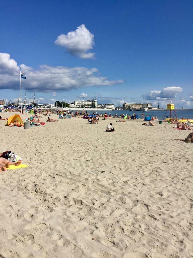 Willa Przy Plazy Gdynia Kamienna Gora Bagian luar foto